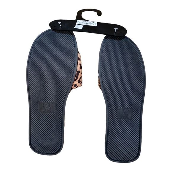 INC International Concepts Leopard Tassel Slippers - Picture 3 of 3